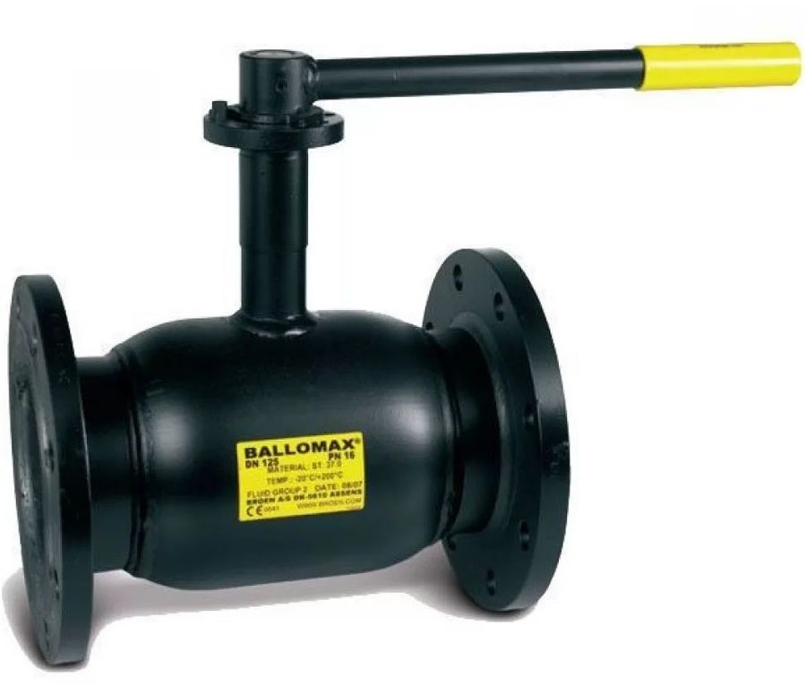Кран шаровый BROEN Ballomax КШТ 60.113.032.А.40, запорный, прямой ...
