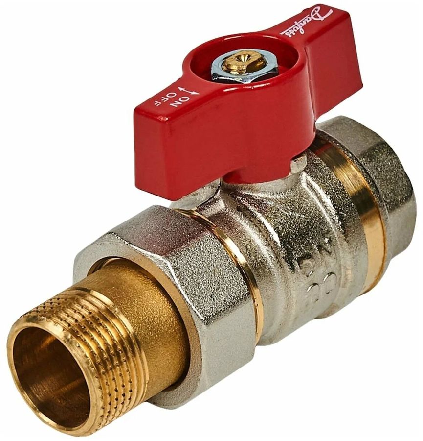 Характеристики Кран шаровый DANFOSS BVR-F, запорный, проходной запорный ...