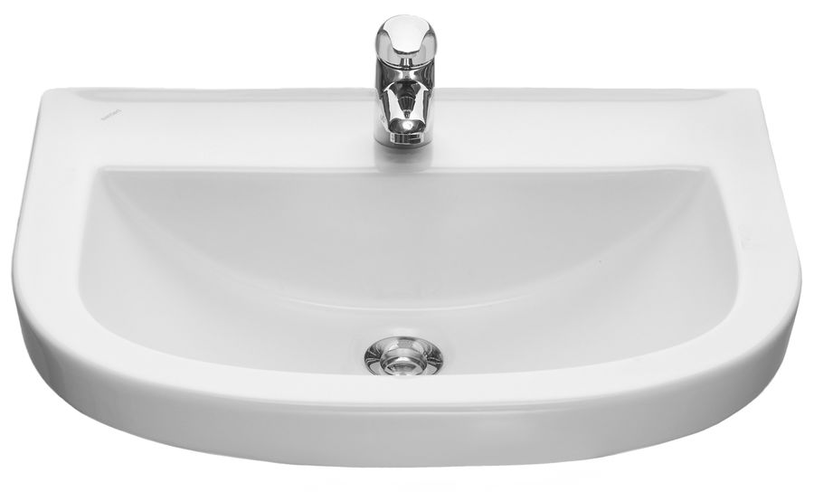 Раковина подвесная SANTERI Pro 1.3115.5.S00.10B.0, 56.5х15.5х42.5 см ...