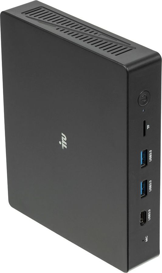 Неттоп iRU 110PGL, Intel Celeron J4125, DDR3 4ГБ, 128ГБ(SSD), Intel UHD ...