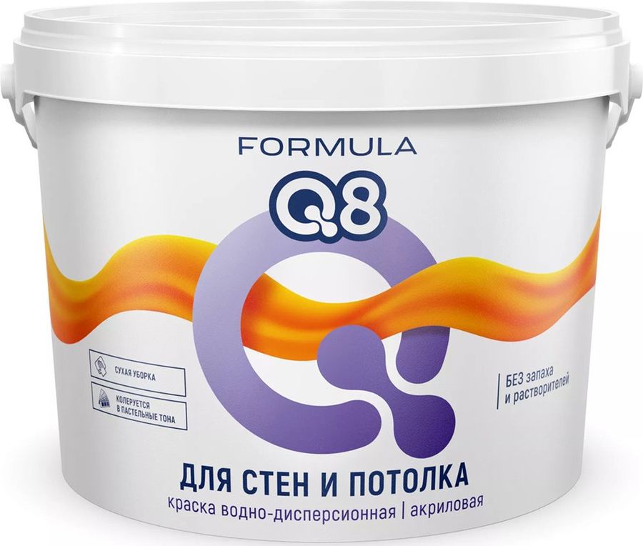 Краска Formula Q8 05-154-002-250 белый 25л – купить в Ситилинк | 1830881