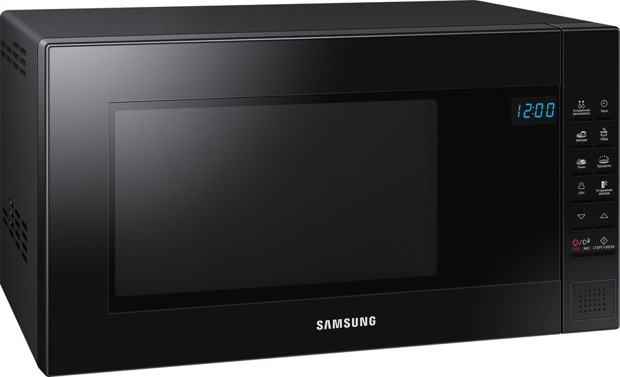 Микроволновая печь Samsung ME88SUB/BW, 800Вт, 23л, черный - купить в ...