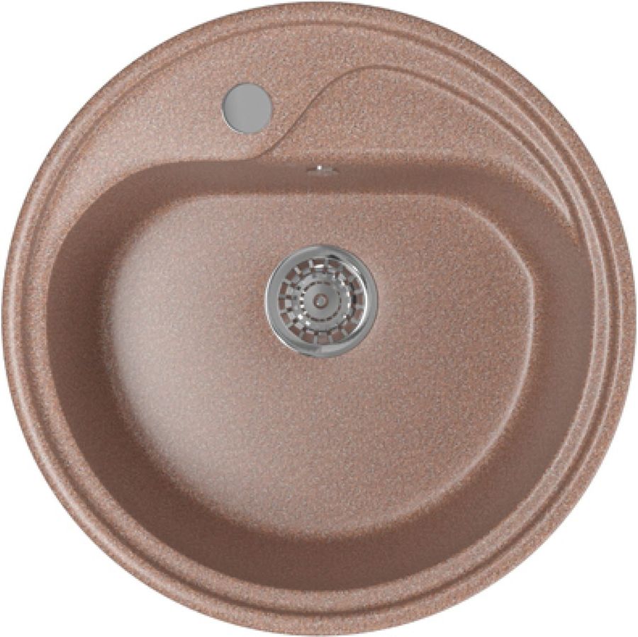 Кухонная мойка MIXLINE ML-GM10 525065, искусственный мрамор, 44см х ...
