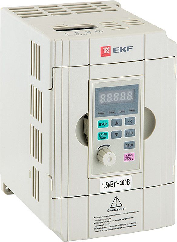 Характеристики Преобразователь частоты EKF PROxima VT100-1R5-3B ...