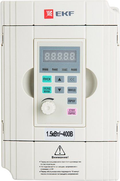 Характеристики Преобразователь частоты EKF PROxima VT100-1R5-3B ...