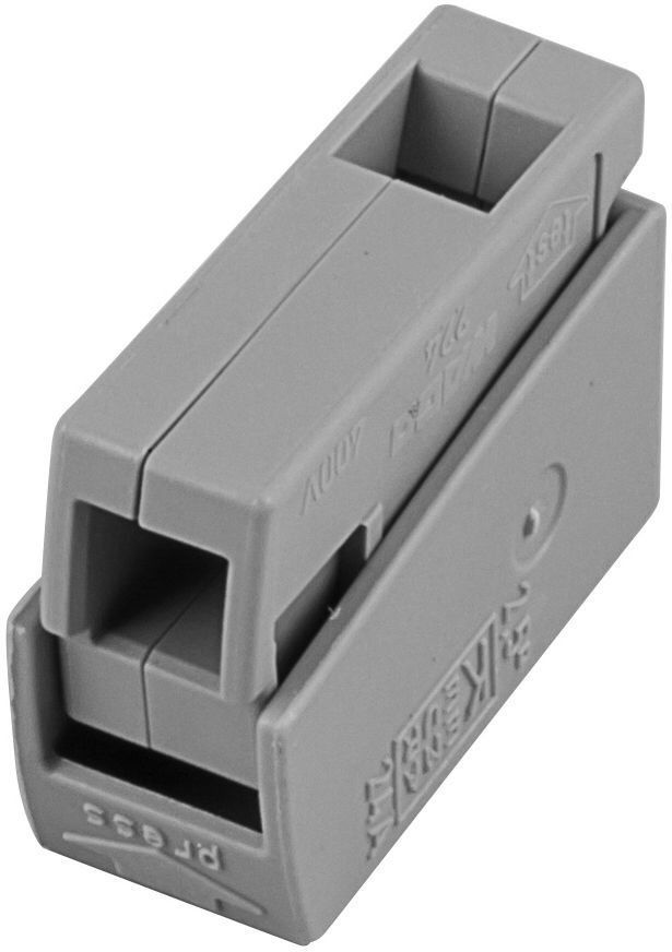 Клемма WAGO 224-111, длина 60мм, ширина 110мм, 2 контакта, 0.2-4мм2 ...