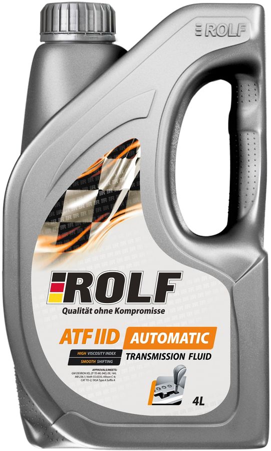 Масло трансмиссионное минеральное ROLF ATF IID, 4л - купить в Ситилинк ...
