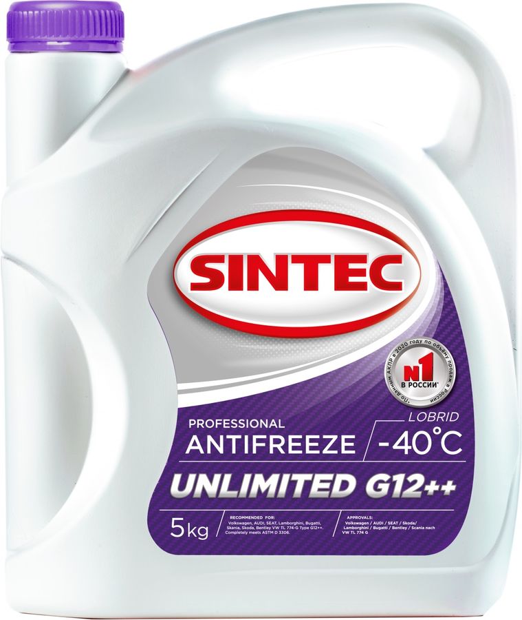 Антифриз sintec unlimited g12