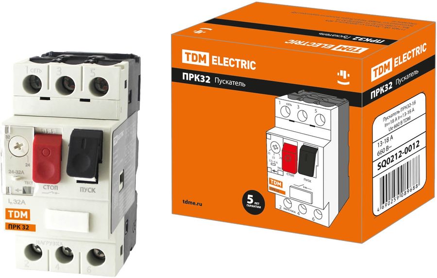 Инструкция, руководство по эксплуатации для пускатель Tdm Electric ПРК ...