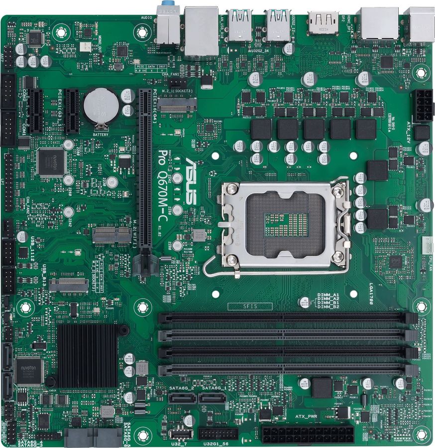 Ответы на вопросы о товаре материнская плата Asus PRO Q670M-C-CSM Soc ...