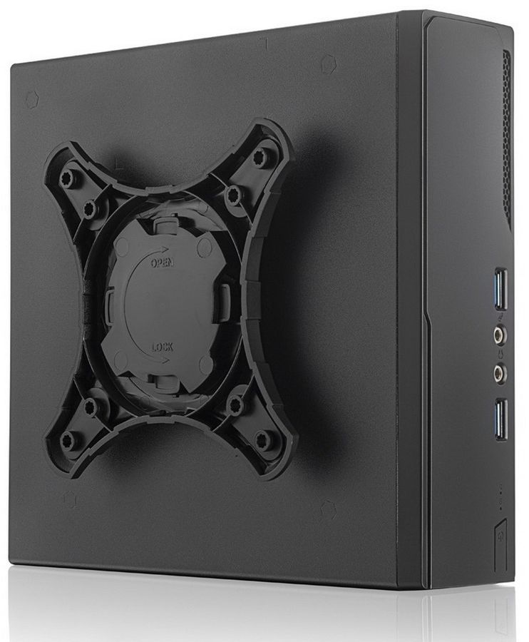 Характеристики Корпус miniITX FOXLINE FL-103-AD120-DC, Slim-Tower ...