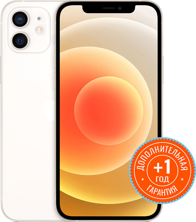 Характеристики Смартфон Apple iPhone 12 64Gb, A2403, белый (1851612 ...