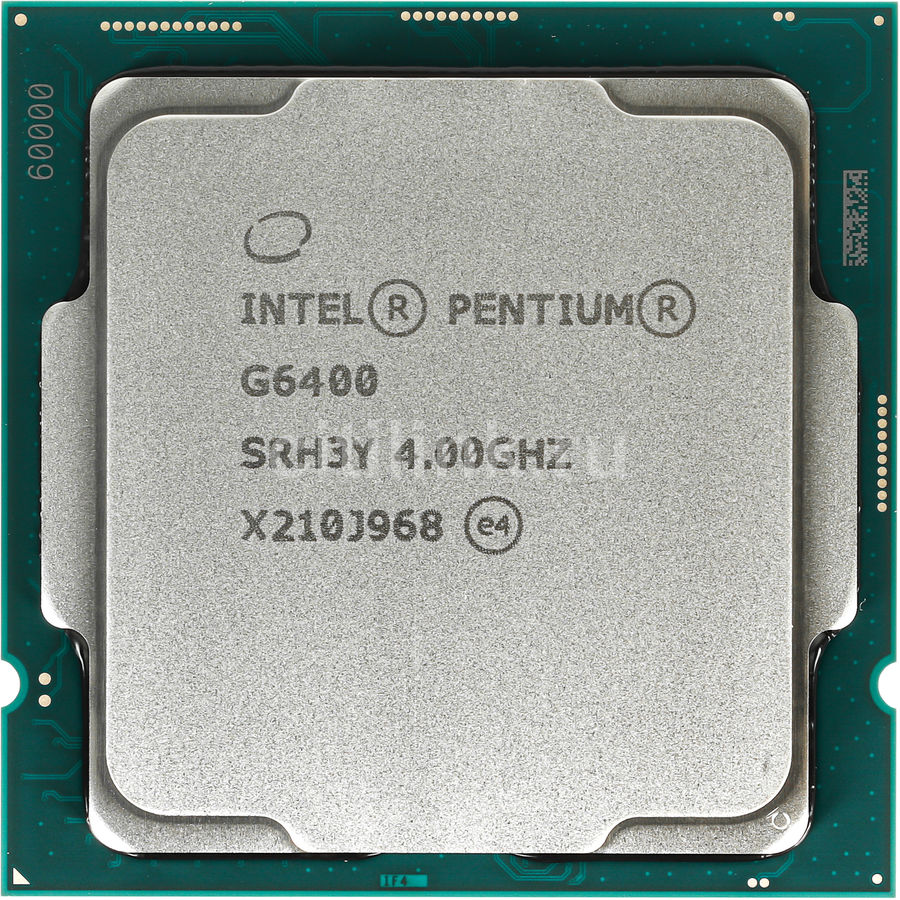 Процессор intel pentium gold g6400 box сравнение