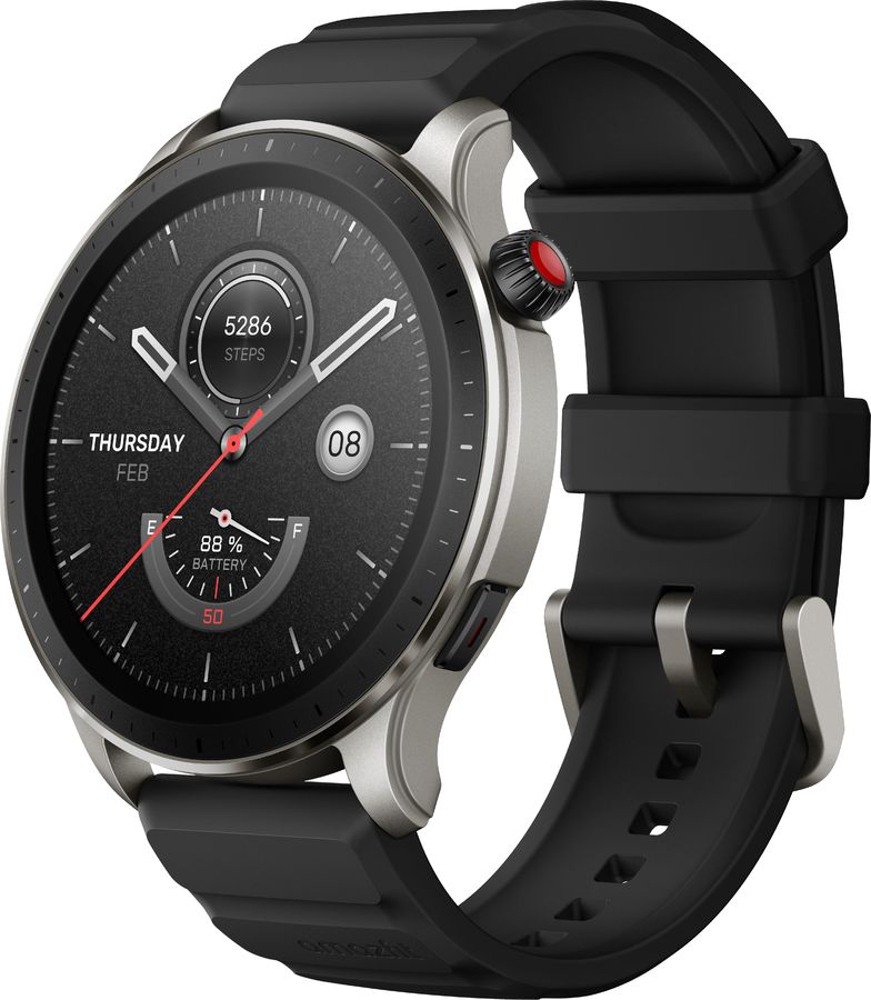 Смарт-часы AMAZFIT GTR 4 A2166, 1.43", черный/серый - купить в Ситилинк ...