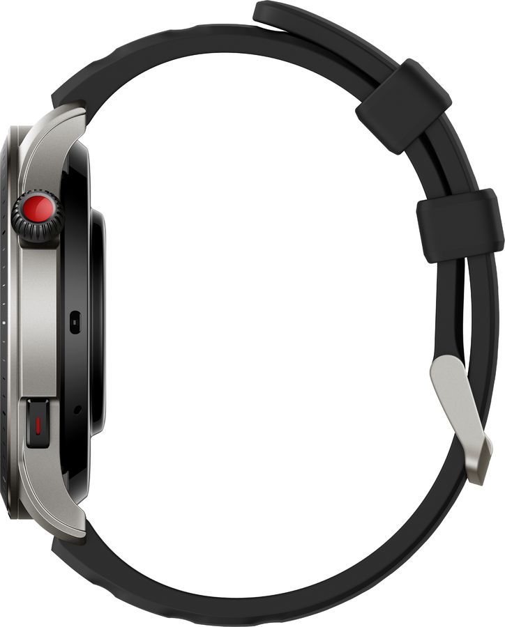 Характеристики Смарт-часы AMAZFIT GTR 4 A2166, 1.43", черный/серый ...