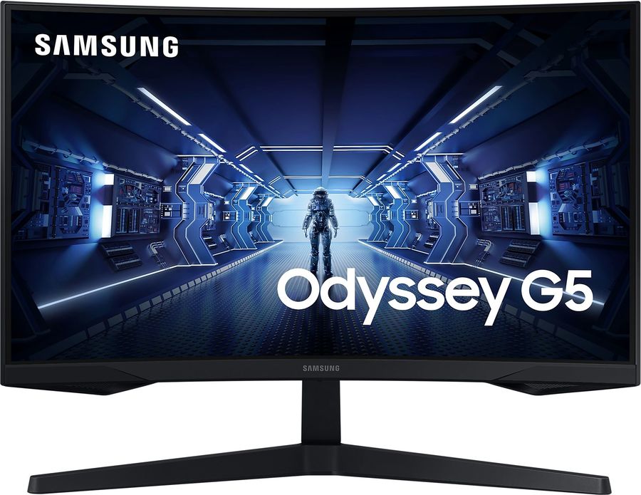 Монитор игровой Samsung Odyssey G5 C27G55TQWI 27" черный - купить в ...