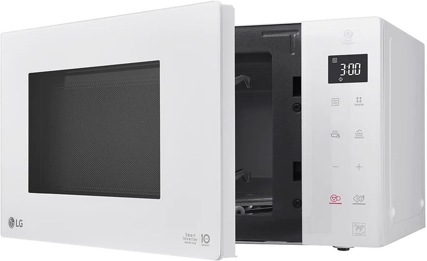 Характеристики Микроволновая печь LG MS2595GIH, 1150Вт, 25л, белый ...