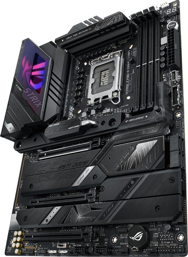 Характеристики Материнская плата ASUS ROG STRIX Z790-E GAMING WIFI, LGA ...