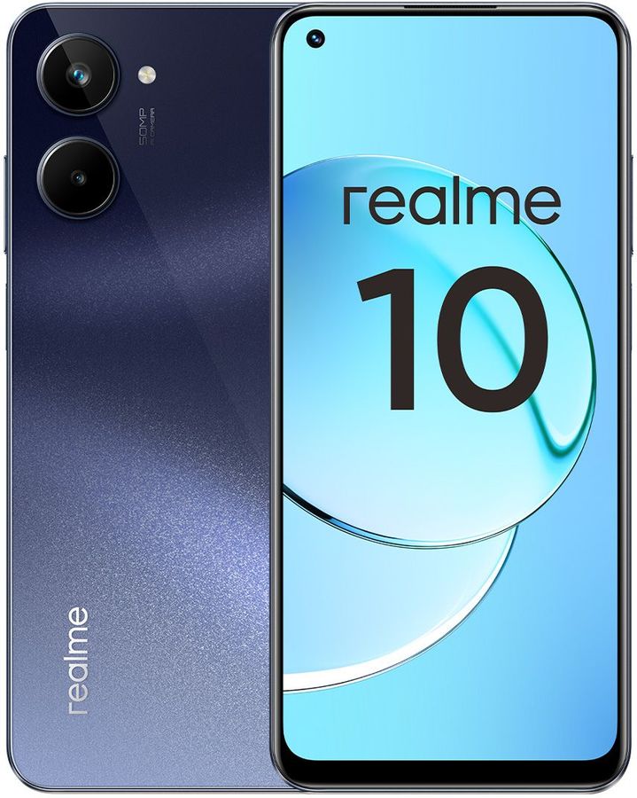 Купить Антивирусы для смартфон REALME 10 4G 4/128Gb, RMX3630, черный в ...