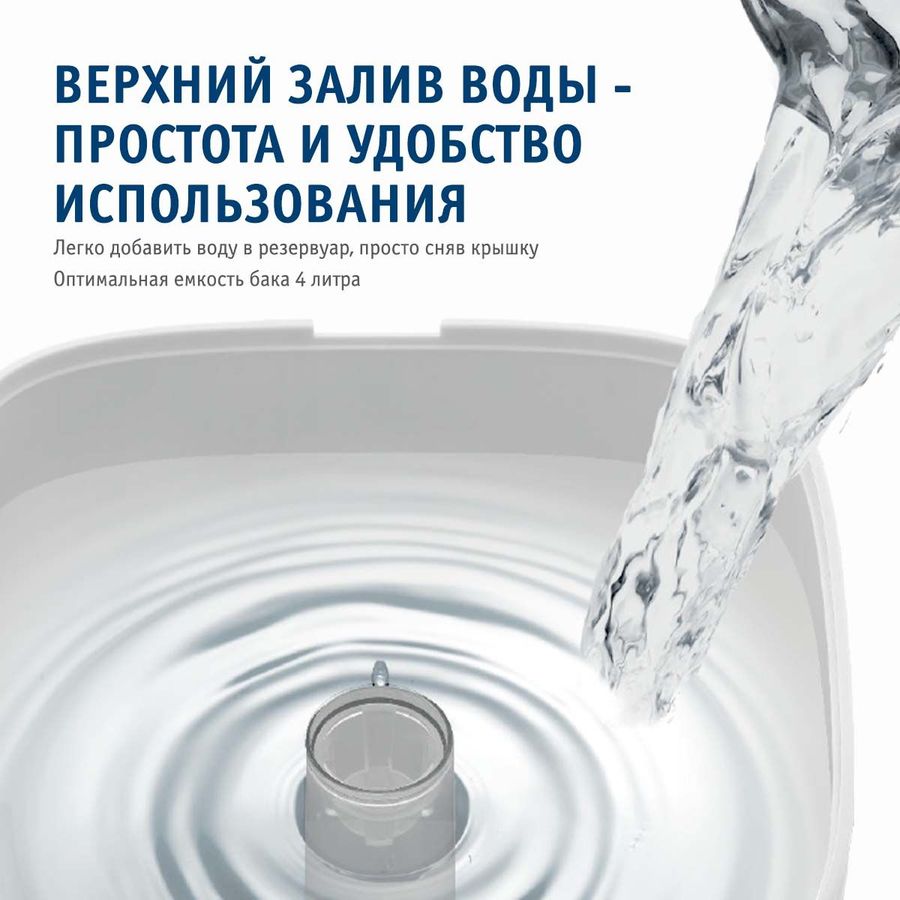 Увлажнитель воздуха ультразвуковой Scarlett SC-AH986E24, 4л, белый ...