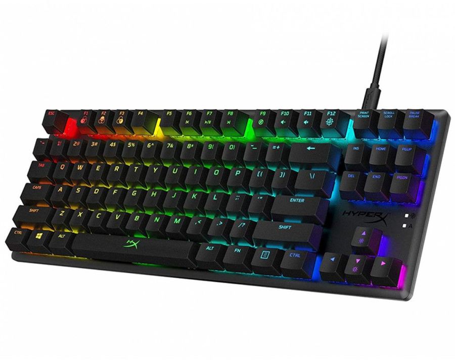 Клавиатура HYPERX Alloy Origins Core RGB, без русского алфавита, с ...