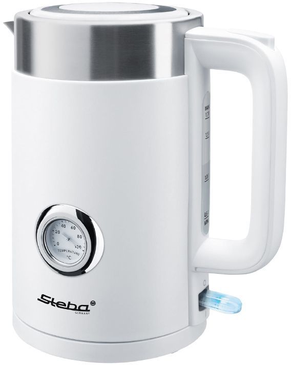 Чайник Steba WK 10 Bianco 1.7л. 2200Вт белый (пластик) - купить в ...