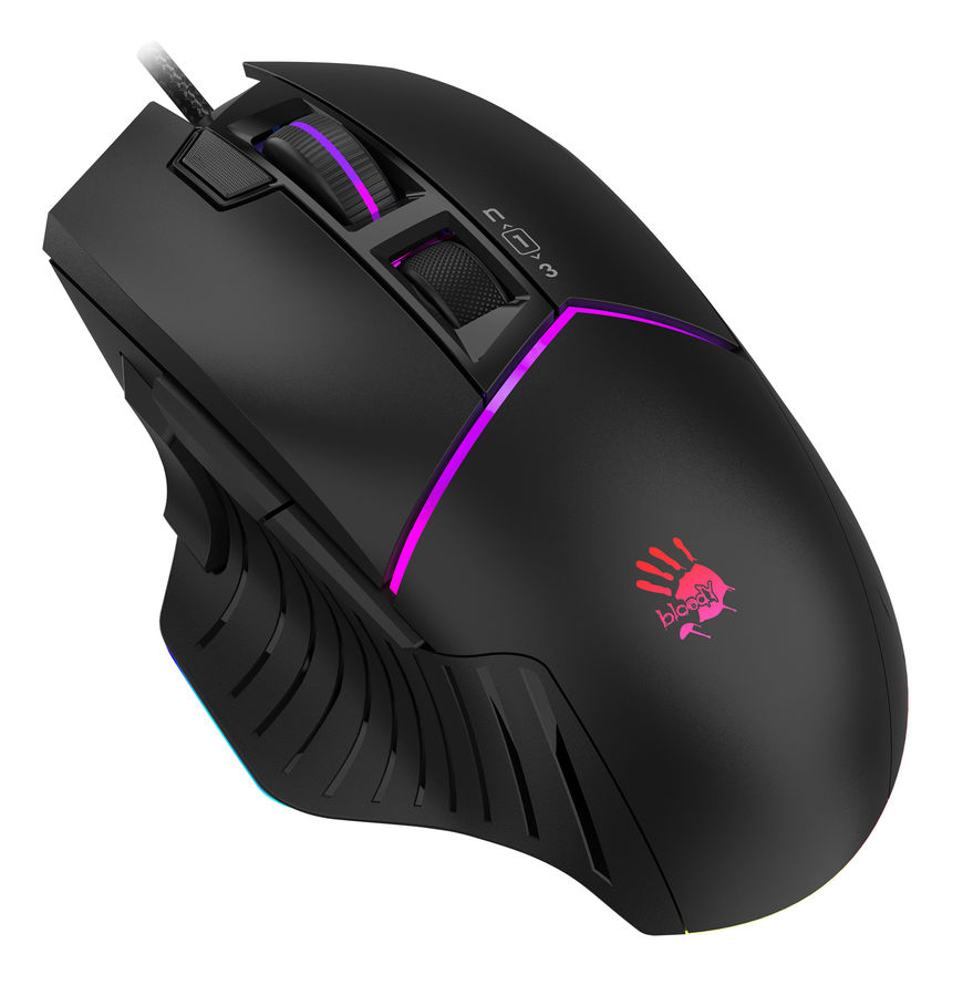 Мышь A4TECH Bloody W95 Max, проводная, USB, черный - купить в Ситилинк ...
