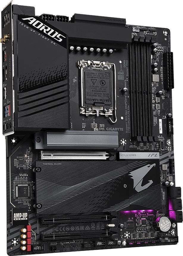 Характеристики Материнская плата GIGABYTE Z790 AORUS ELITE AX, LGA 1700 ...