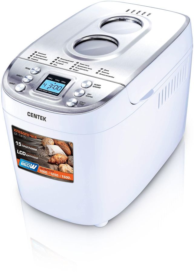 Инструкция, руководство по эксплуатации для хлебопечь CENTEK CT-1415 ...