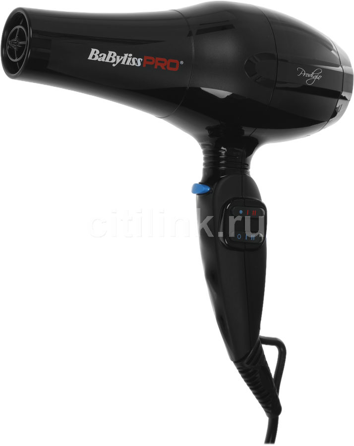 Фен BABYLISS PRO Prodigio, черный - купить в Ситилинк | 1886137