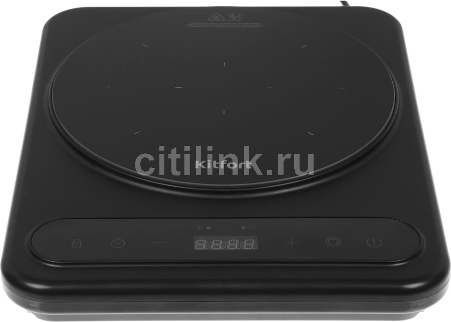 Плита Индукционная Kitfort КТ-163 черный стеклокерамика (настольная ...