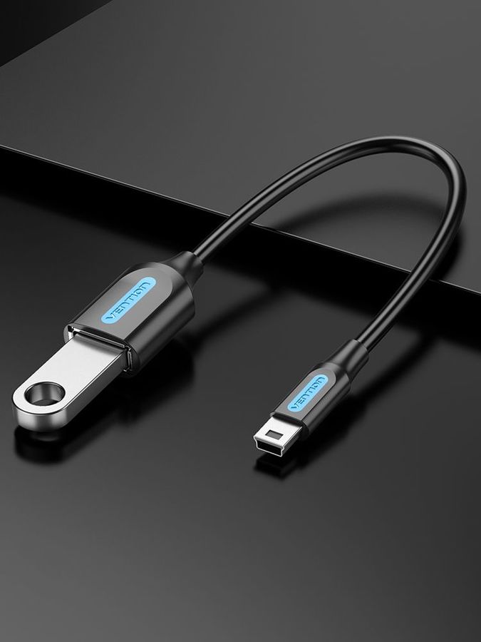 Характеристики Переходник USB2.0 VENTION CCTBB, USB A(f) - mini USB B ...