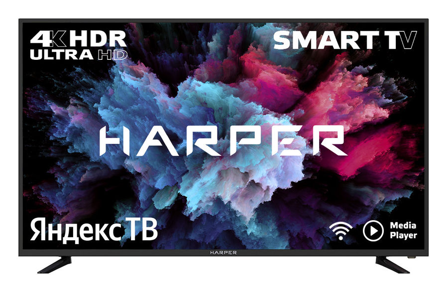 Услуги на 55" Телевизор Harper 55U660TS, 4K Ultra HD, черный, СМАРТ ТВ ...