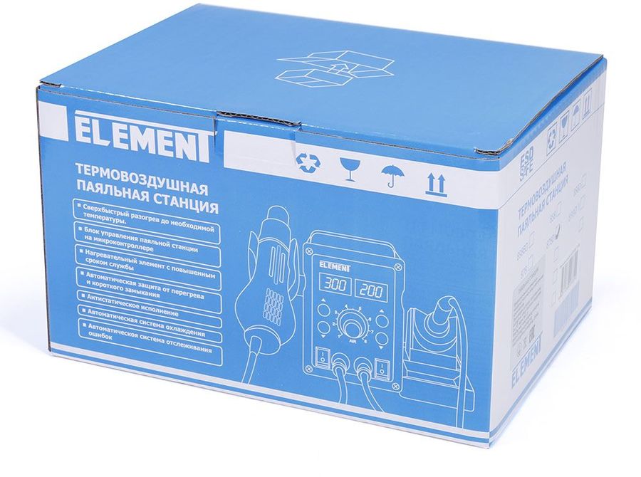 Инструкция, руководство по эксплуатации для паяльная станция ELEMENT ...