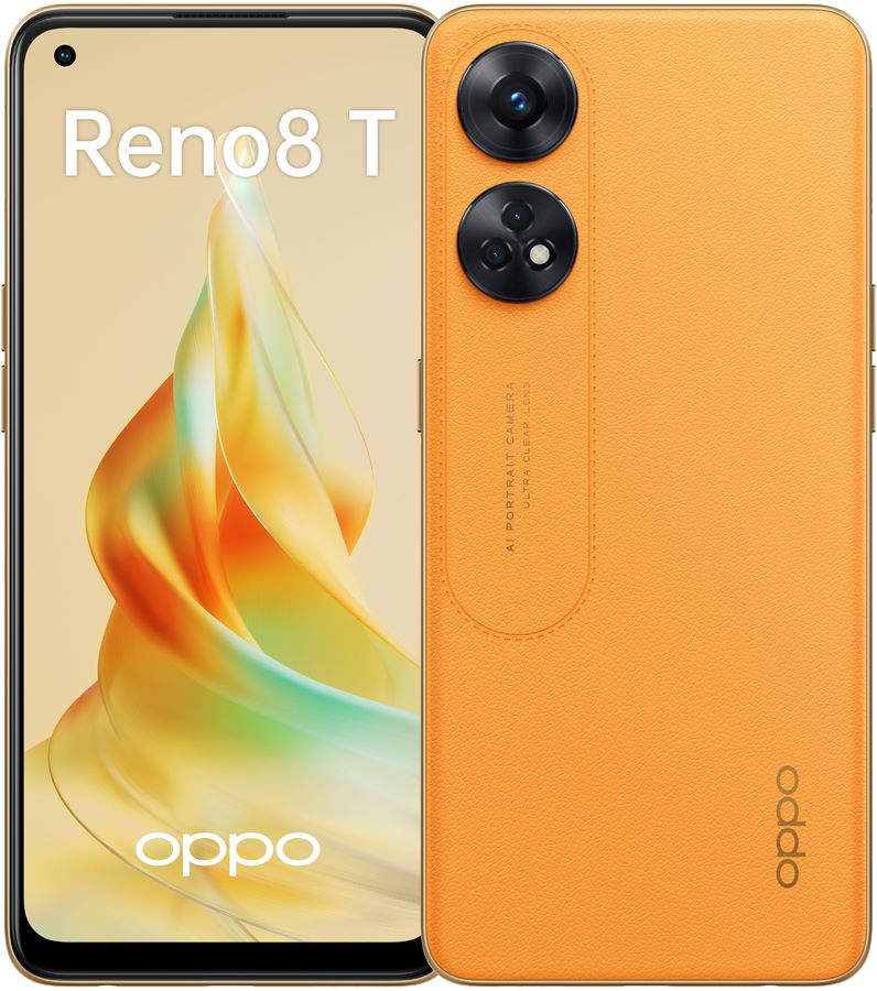 Характеристики Смартфон OPPO Reno8 T 8/128Gb, CPH2481, оранжевый ...