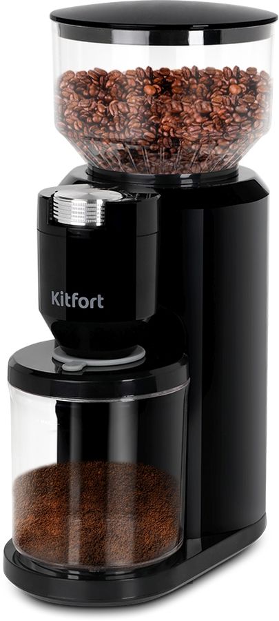 Купить Аксессуары для кофе для кофемолка KitFort КТ-7117, черный в ...
