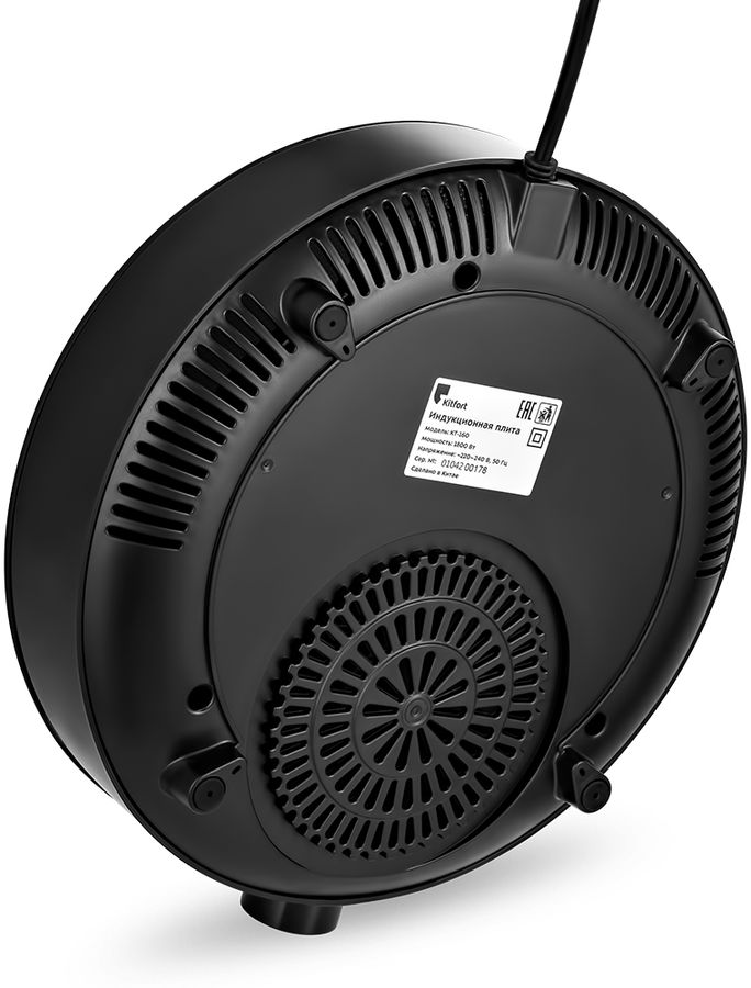 Аксессуары для плита Индукционная Kitfort КТ-160 черный стеклокерамика ...