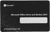 Офисное приложение Microsoft Ключ доступа Office для дома и учебы 2021 Rus POS карта