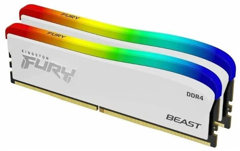 Характеристики Оперативная память Kingston Fury Beast RGB KF436C18BWAK2 ...
