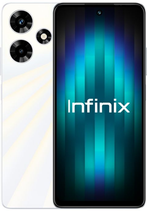 Смартфон INFINIX Hot 30 8/128Gb, X6831, белый – купить в Ситилинк | 1914525