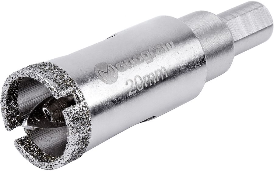 Коронка MONOGRAM 086-501, по кафелю/керамограниту/стеклу, 20мм ...