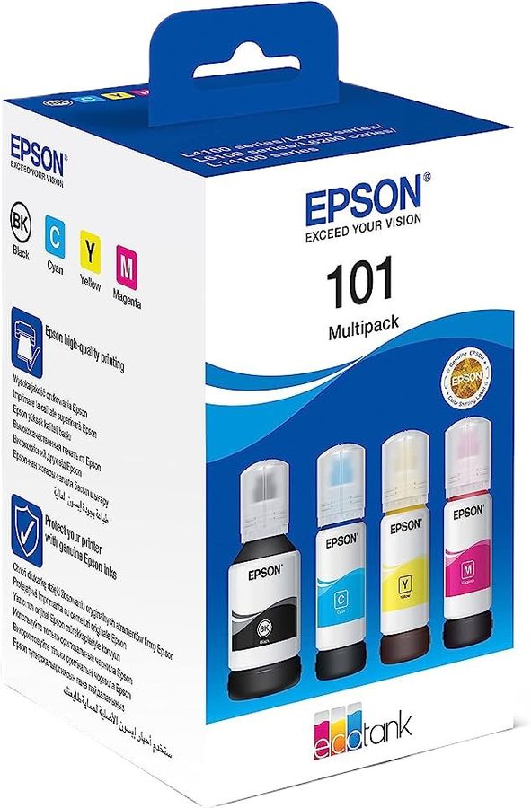 Купить Файлы для бумаги для картридж Epson L101, черный / голубой ...