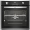 Духовой шкаф HOTPOINT FE9 831 JSH IX,  нержавеющая сталь/черный