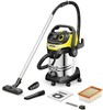 Строительный пылесос Karcher WD 7 Control P S 30/6/35/T, желтый