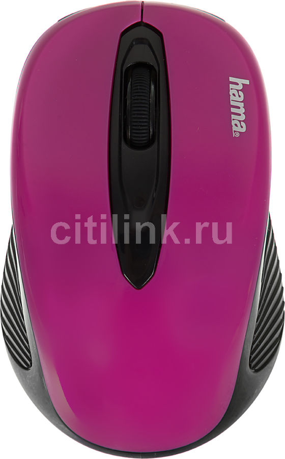 Мышь HAMA AM-7300, беспроводная, USB, фиолетовый - купить в Ситилинк ...