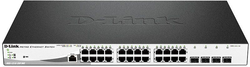 Характеристики Коммутатор D-Link управляемый [dgs-1210-28p/me/a1a ...