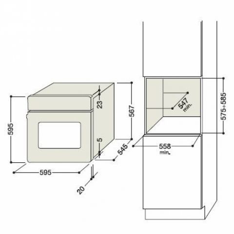 Газовый духовой шкаф hotpoint ariston 7ofhr