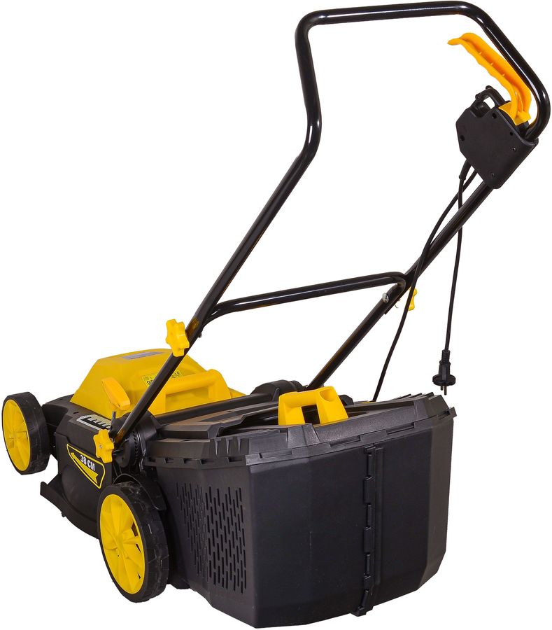 Газонокосилка электрическая Huter ELM-1400, 38см, несамоходная [70/4/4 ...
