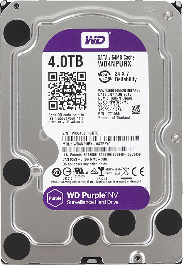 Обзор жесткого диска wd10purz