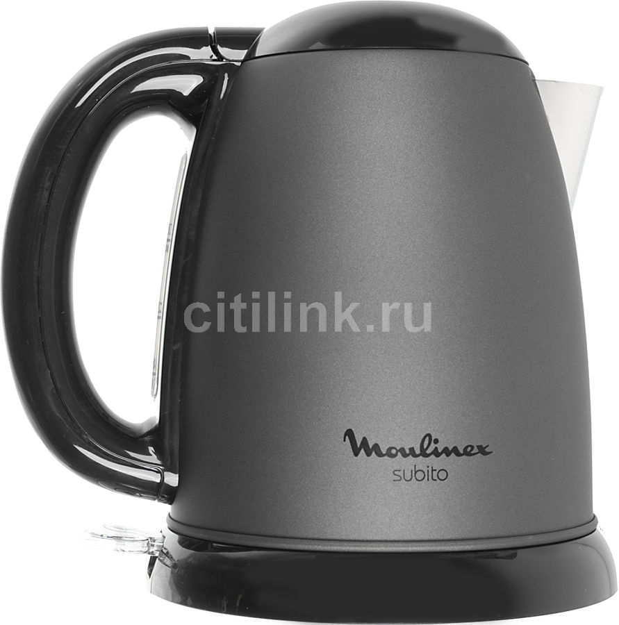 Чайник электрический Moulinex BY540930, графит - купить в Ситилинк | 312598